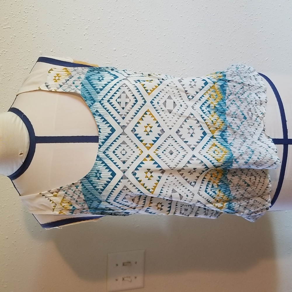Kirra Aztec Print Tank Top